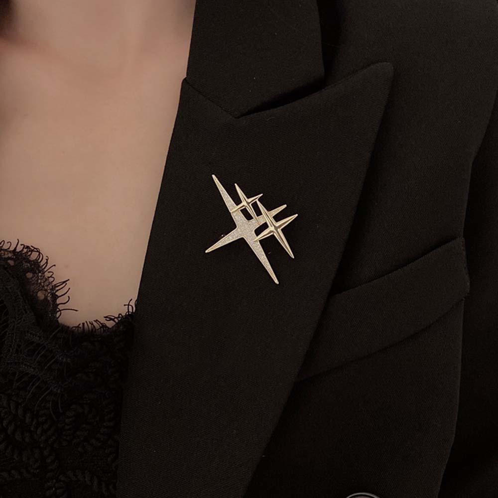 Star brooch Sweater Suit Accessories Wild Gifts For Her