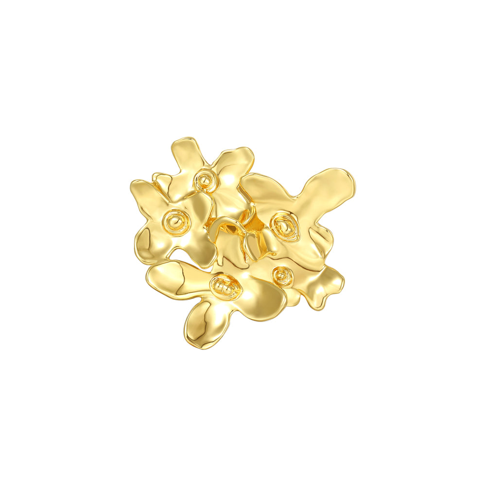 Hydrangea Collection Cluster Of Flowers Brooch