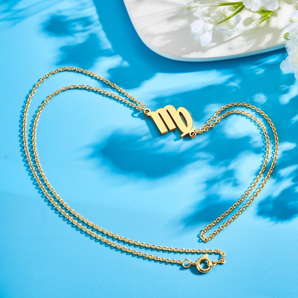 Horoscope Bracelet Zodiac Sign Hand Chain Astrology Bracelet Gift for Her