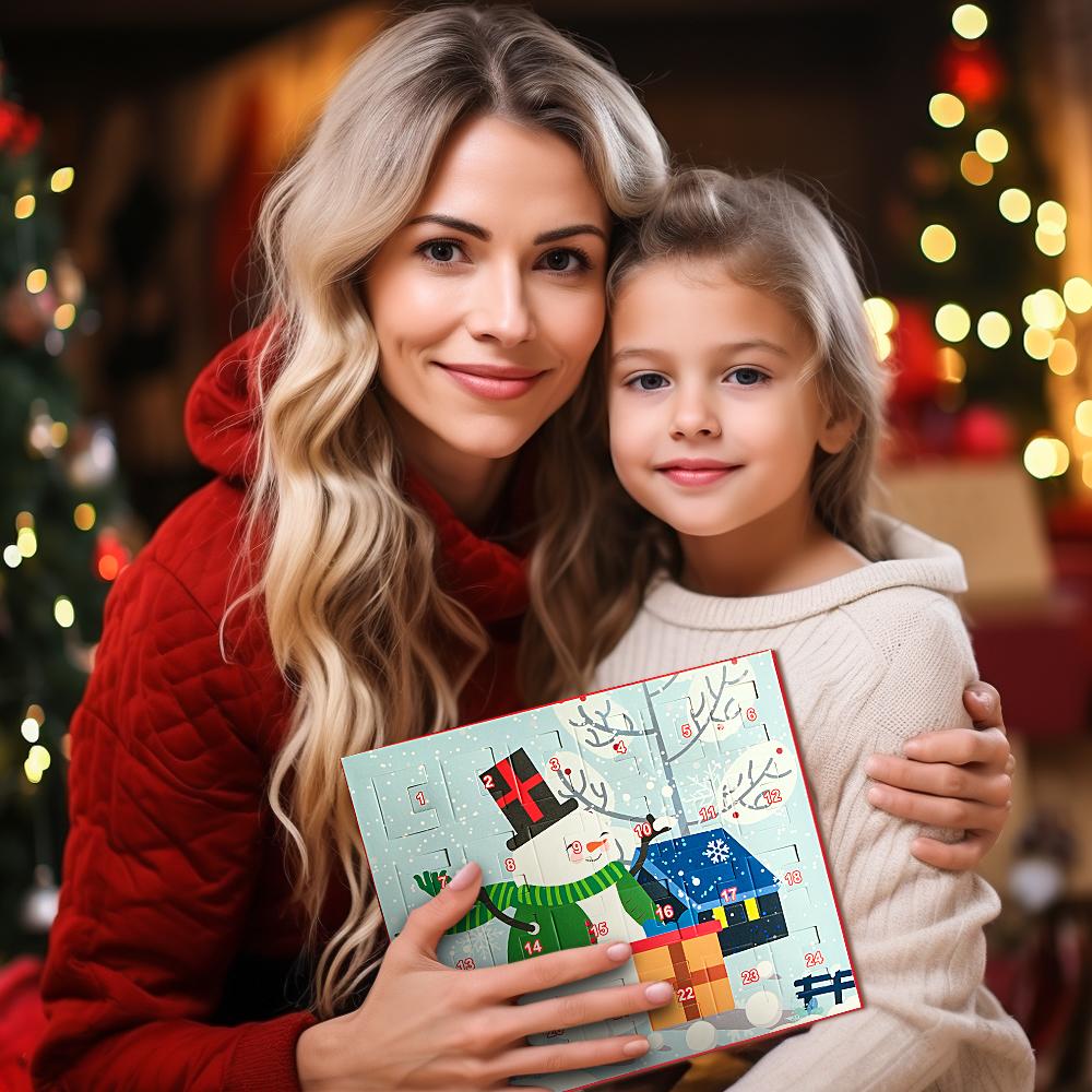 Christmas Charm Surprise Blind Box Charm Bracelet 24 Calendar Countdown Gift Box Jewelry Advent Calendar Gift Box