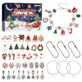 Christmas Advent Calendar Diy Bracelet Box Advent Calendar 24-Frame Calendar Surprise Bell Box