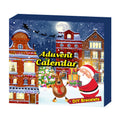 Glass Bead Braided Bead Geometric Christmas Bracelet Box 24-Day Advent Calendar To Christmas Advent (Random Style)