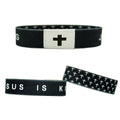 Bible Verse Bracelet Christian NFC Bracelet Jesus is King