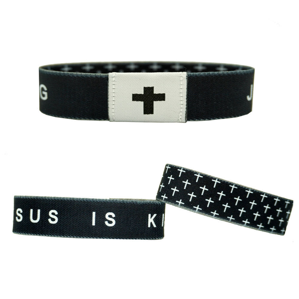 Bible Verse Bracelet Christian NFC Bracelet Jesus is King