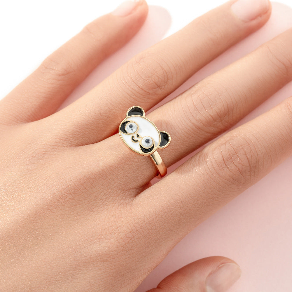Fidget Rings for Anxiety Adjustable Rotating Rings for Women Girl Best Gifts for Birthday Holiday