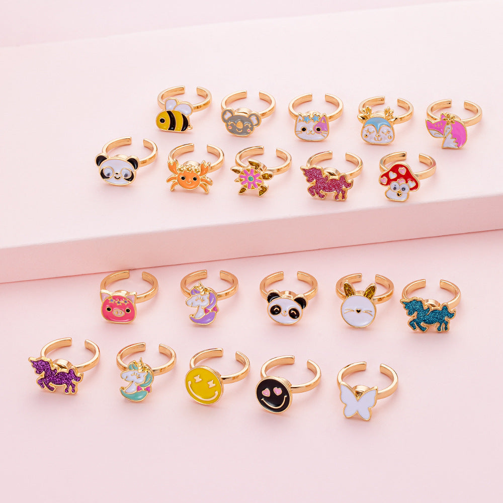 Fidget Rings for Anxiety Adjustable Rotating Rings for Women Girl Best Gifts for Birthday Holiday