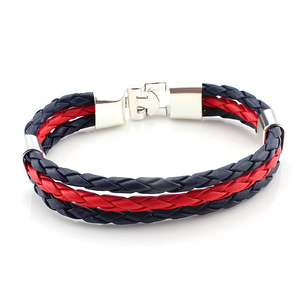 Flag Bracelet World Cup Couple Woven Gifts