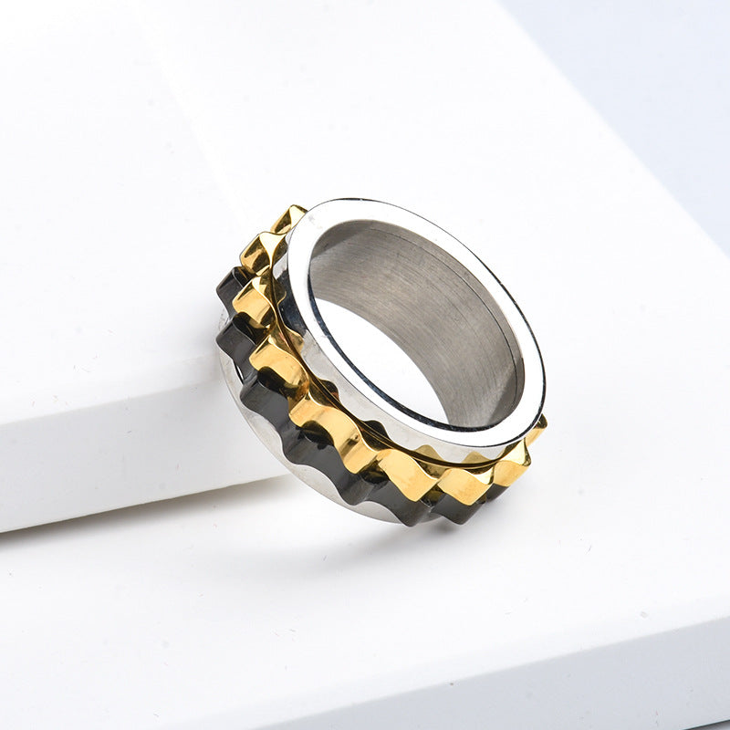 Spinner Ring for Anxiety Fidget Rings for Relieving Stress Anxiety Ring for Men
