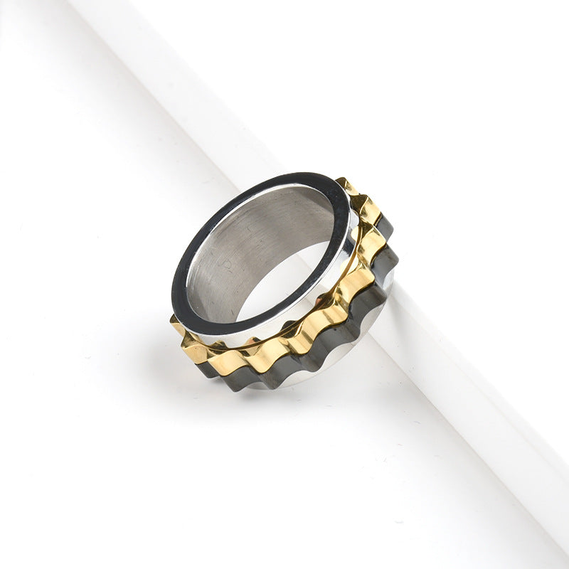 Spinner Ring for Anxiety Fidget Rings for Relieving Stress Anxiety Ring for Men