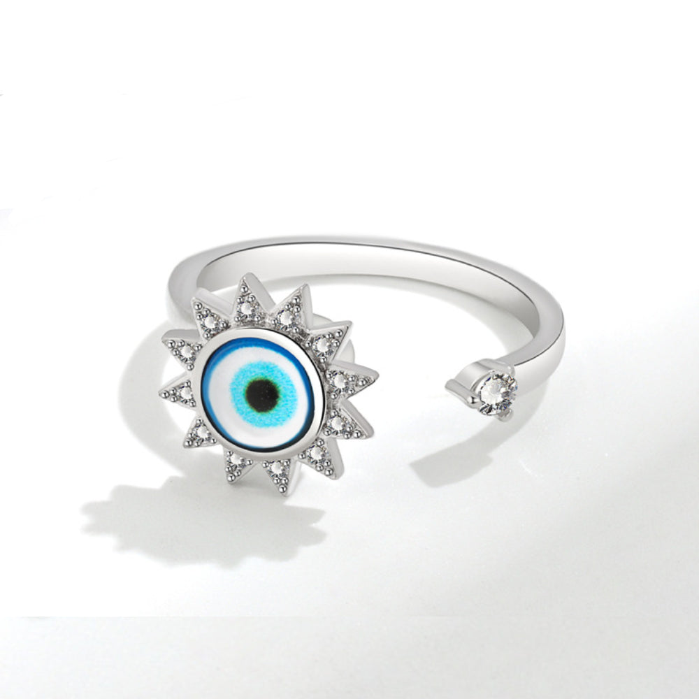 Fidget Anxiety Ring Open Adjustable Spinner Ring Jewelry Gifts for Women Girl