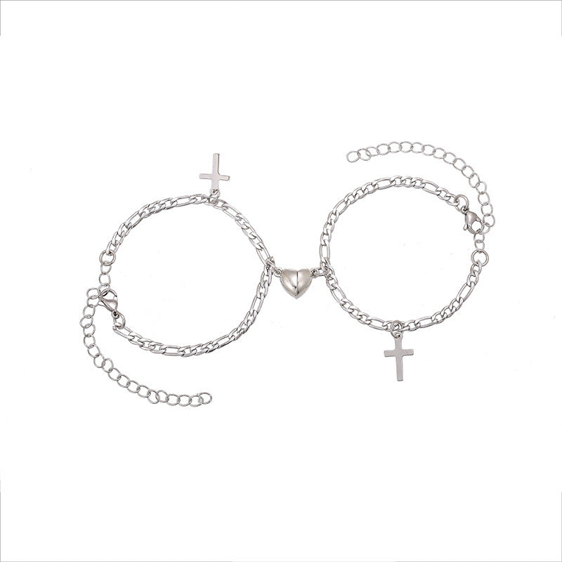 Magnetic Couple Bracelet Set Valentine's Day Gift for Couples