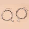 Magnetic Couple Bracelet Set Creative Handshake Pendant Valentine's Day Gift for Couples