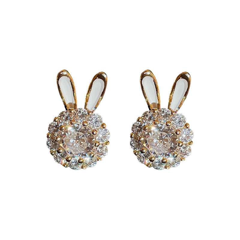 Rabbit Earrings Exquisite Fashion Design Sense Gifts