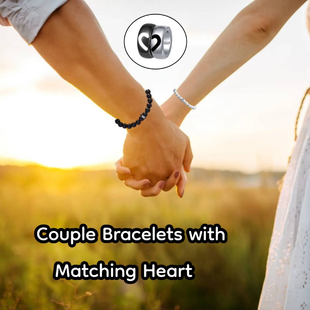 Matching Couple Ring Bracelets Gifts for Lover