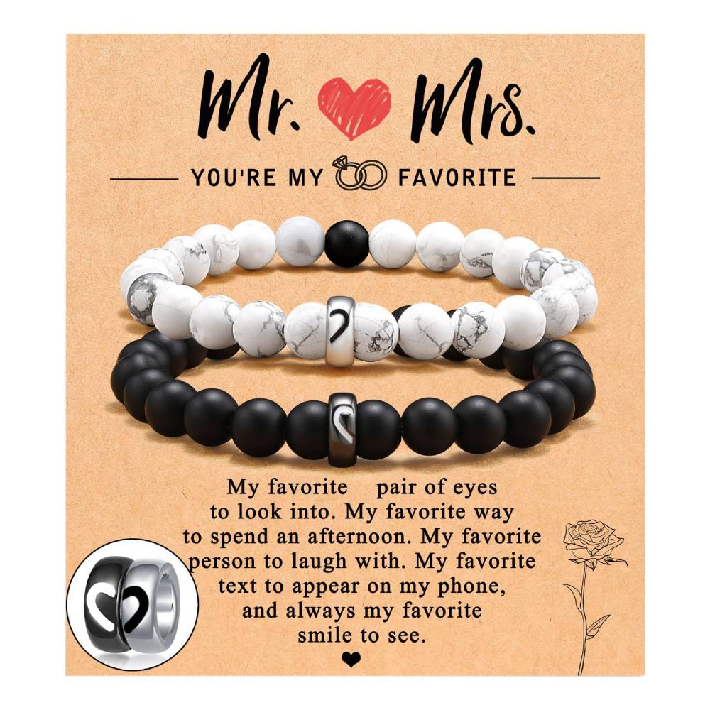 Matching Couple Ring Bracelets Gifts for Lover