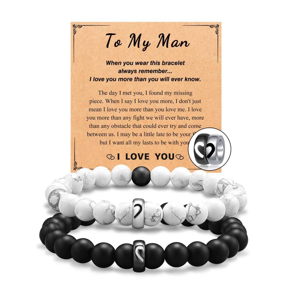 Matching Couple Ring Bracelets Gifts for Lover
