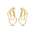 Growth Ring Collection Tricyclic Ring Earrings