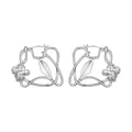 Camellia Collection Branches And Leaves Earrings