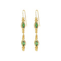 Bamboo Collection Woven Bamboo Earrings