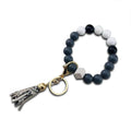 Silicone Key Ring Bracelets Wristlet Keychain for Women