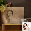 Personalized Photo Night Light Mother Theme