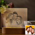 Personalized Photo Night Light Family Theme