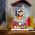 Scannable Custom Spotify Code Lamp Acrylic Music Plaque Night Light Romantic Gifts The Little Puff