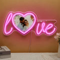 Anniversary Gifts Custom Love Neon Signs Personalized Photo LED Neon Lights