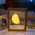 Custom Moon Phase and Names Frame Lamp with Personalized Text