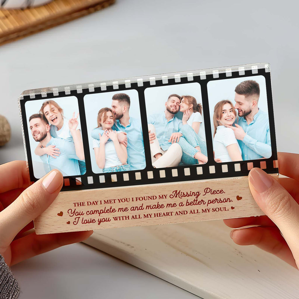 Personalized Photo Night Light Film Style Light Gift for Lover