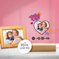 Custom Scannable Spotify Code Night Light Acrylic Music Plaque Mother's Day Love Gifts