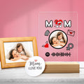 Scannable Spotify Code Night Light Acrylic Creative Gifts for Mom