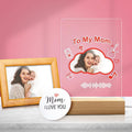 To My Dad Gift-Scannable Music Code Night Light Acrylic Cloud Shape Creative Gift