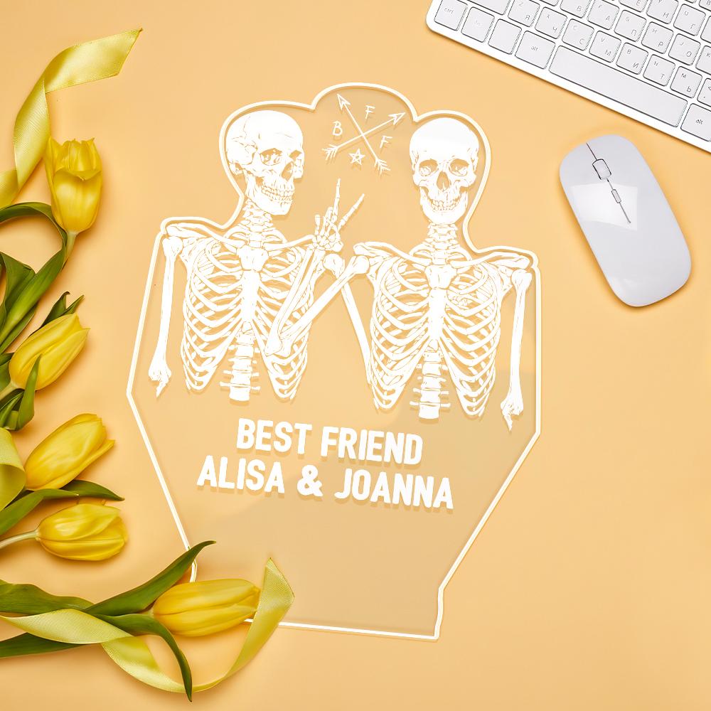 Bff Led Night Light Birthday Gifts for Best Friend Lamp Gift for Best Friend