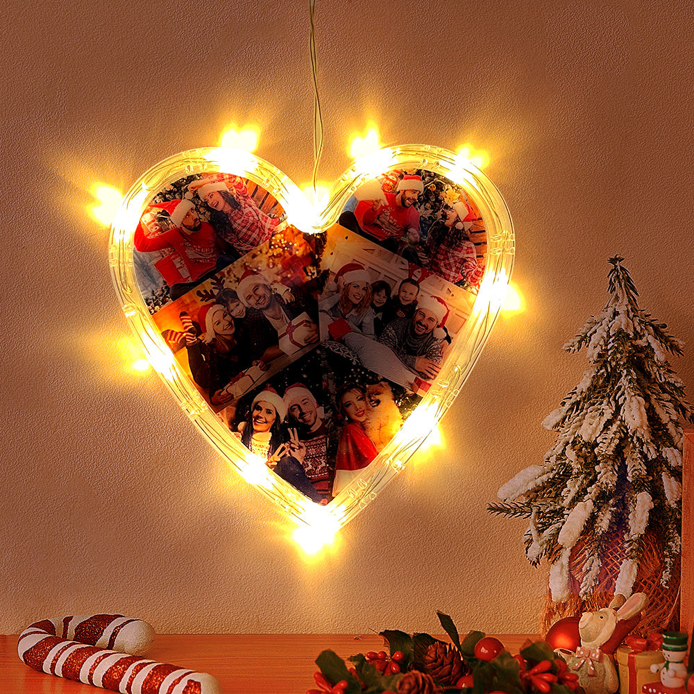 Custom Holiday Decoration Lamp Suction Cup Hook Light for Window Glass Wall Indoor Decorations