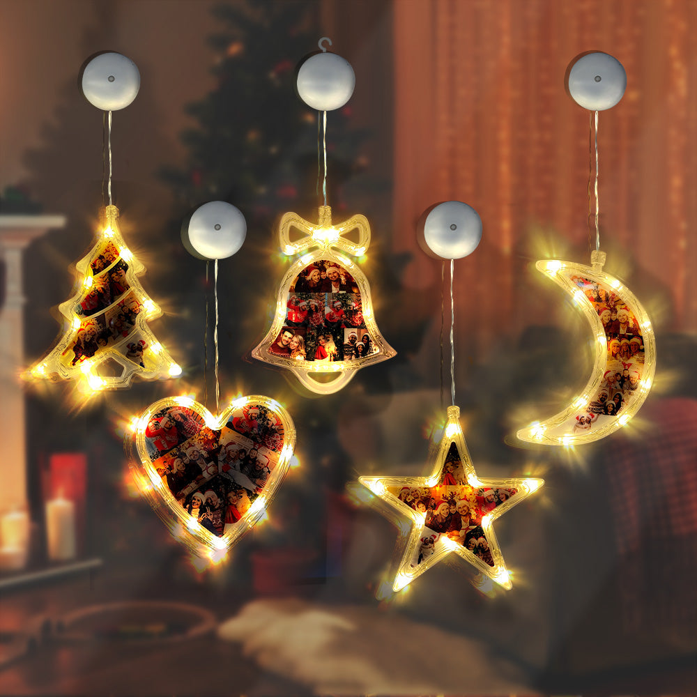 Custom Holiday Decoration Lamp Suction Cup Hook Light for Window Glass Wall Indoor Decorations