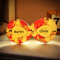 Custom Photo Collage Lamp Infinity Night Light Romantic Gift for Her
