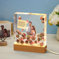 Custom Photo Night Light Square Three-dimensional Valentine's Day Gifts