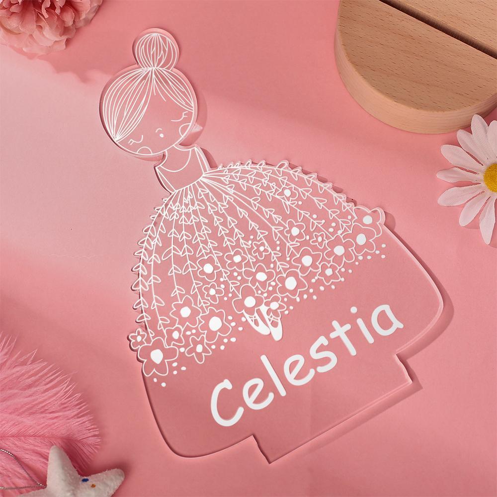 Custom Lamp Led Lights Christmas Gifts for Kids Birthday Gift for Girl