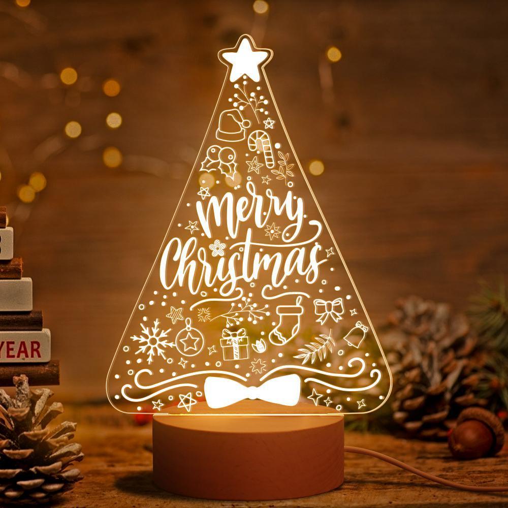Christmas Tree LED light Christmas Gifts Night Lamp