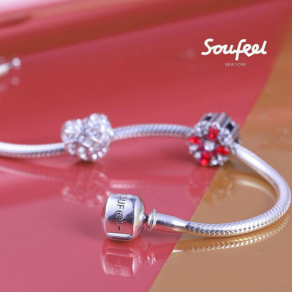 Classic Soufeel Snake Chain Bracelet Silver