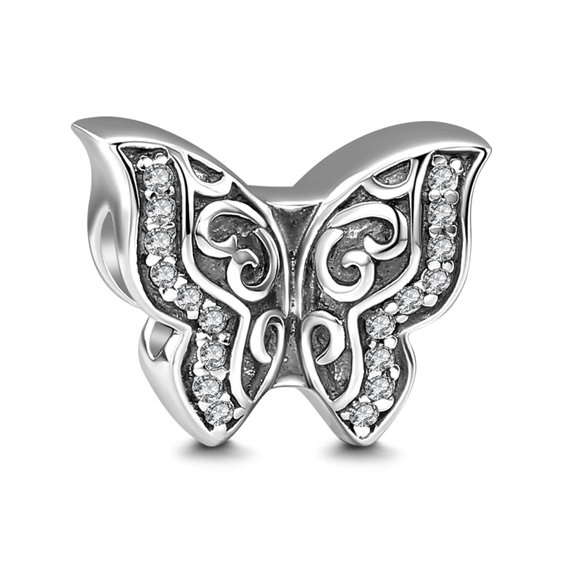 Butterfly Charm Silver
