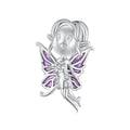 Butterfly Elf Charm Silver