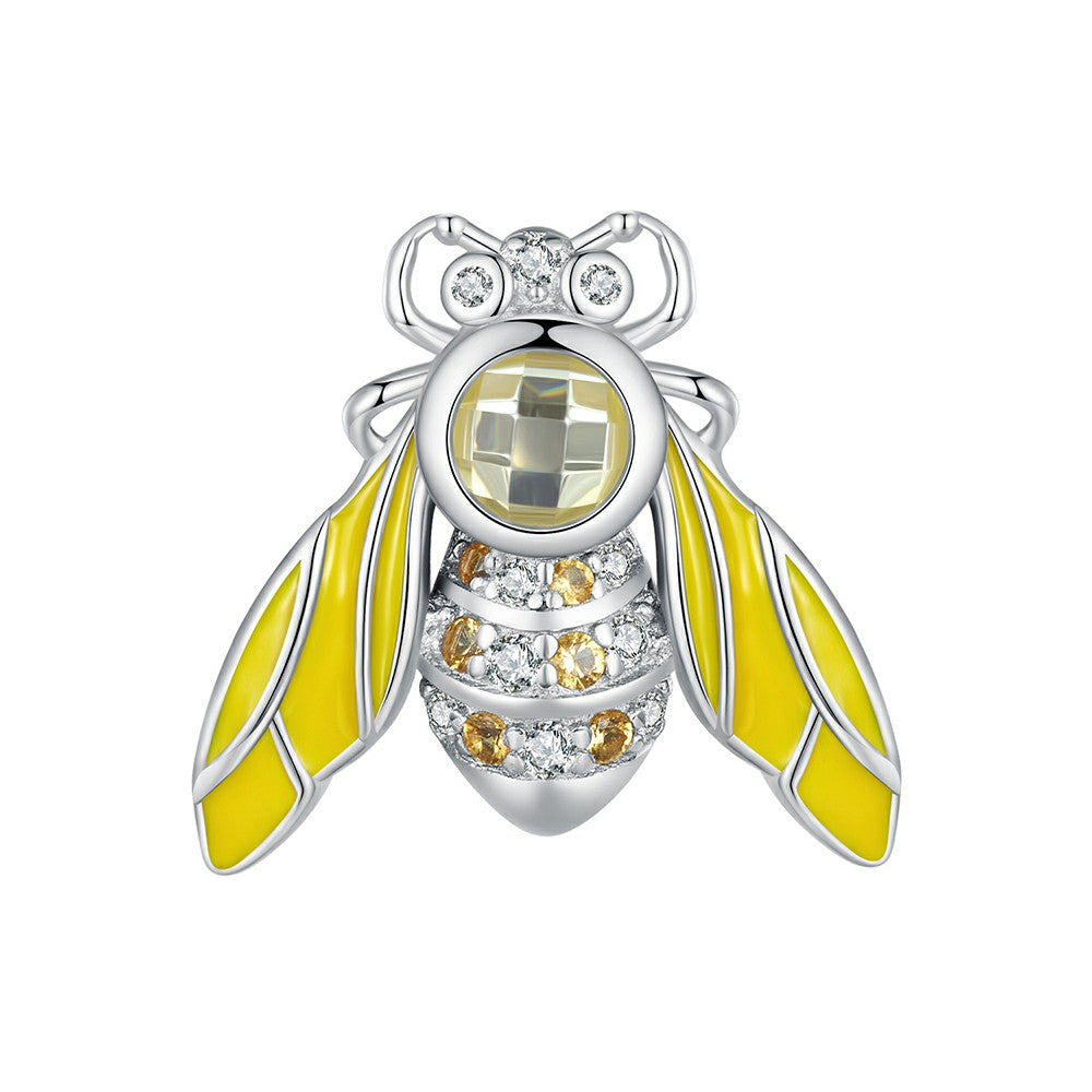 Bee Charm Silver