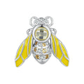 Bee Charm Silver