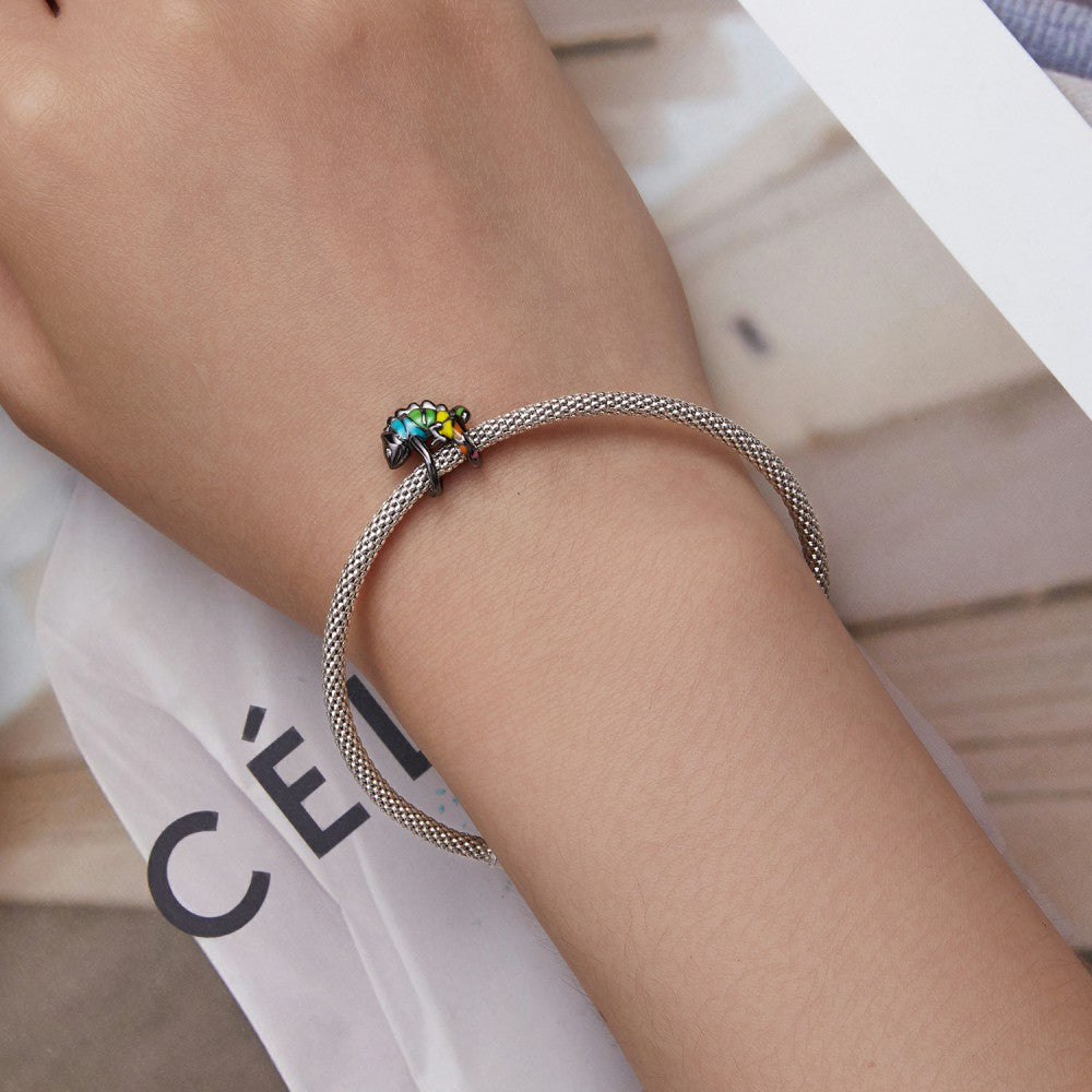 Chameleon Colorful Charm Silver