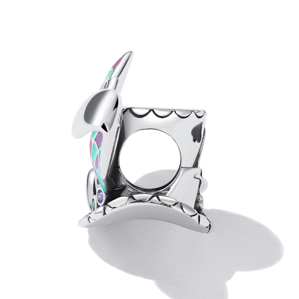 Rabbit Ears and Magic Hat Charm Silver
