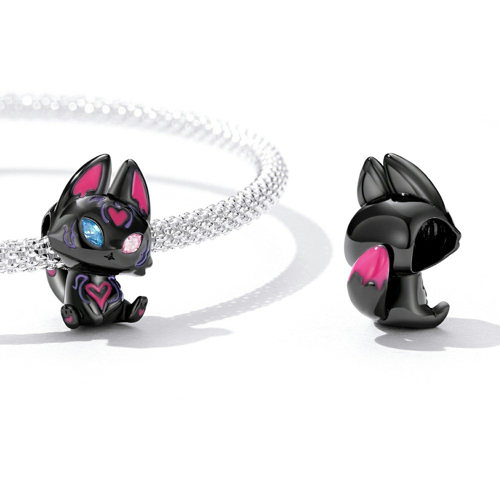 Fox Elf Charm Silver