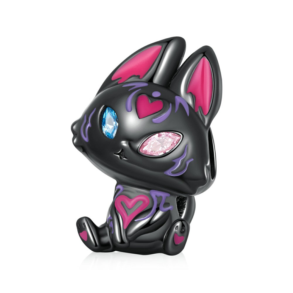 Fox Elf Charm Silver