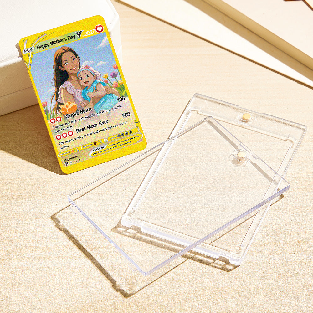 Custom Poke Card, Gift For dad, Father's Day Gift, Custom Poke Present